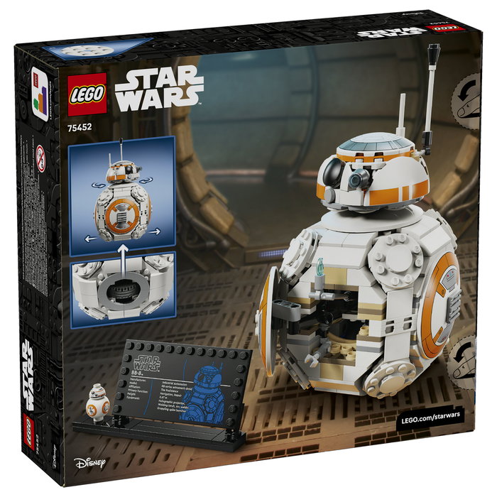 LEGO Star Wars Droide Astromecánico BB-8 75452, 569 piezas