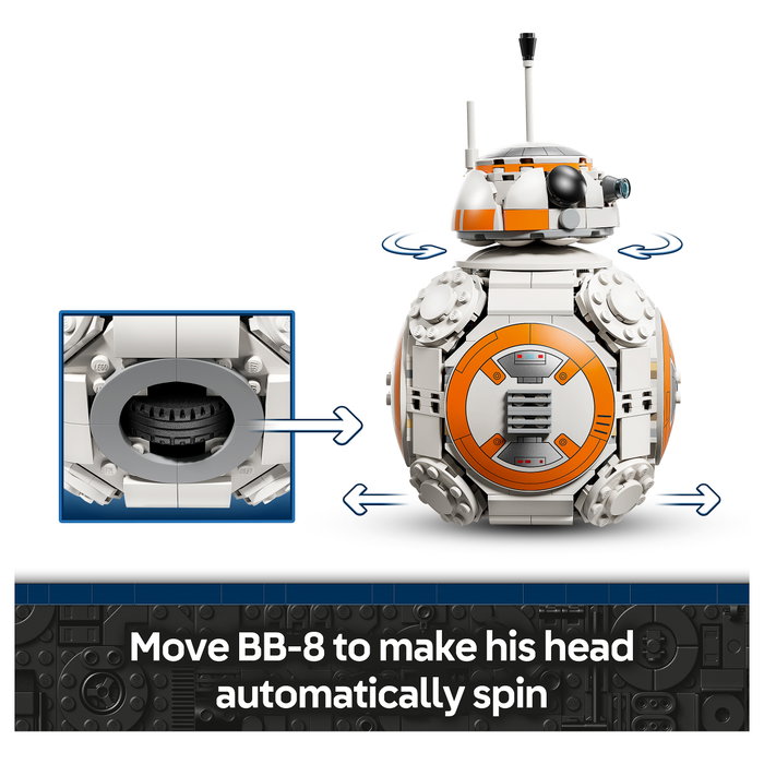 LEGO Star Wars Droide Astromecánico BB-8 75452, 569 piezas