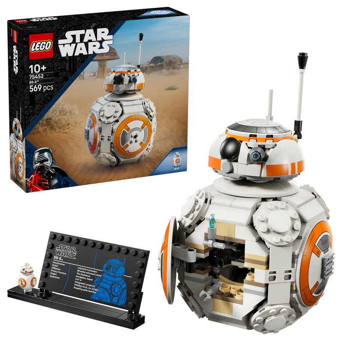 LEGO Star Wars Droide Astromecánico BB-8 75452, 569 piezas