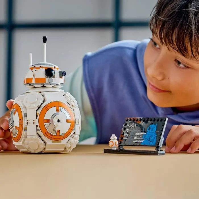 LEGO Star Wars 75452 Droide Astromecánico BB-8, Set de Construcción para Niños y Niñas +10 Años