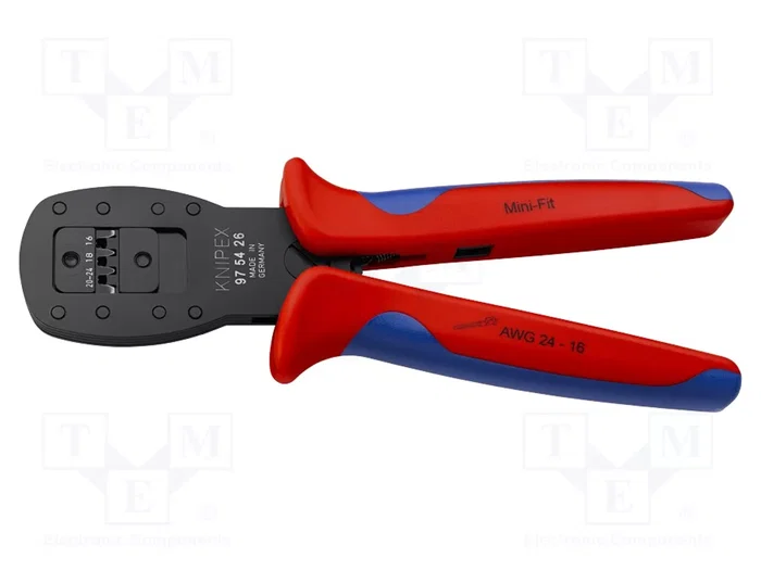 KNIPEX Crimpadora para terminales de cable y Mini-Fit® KNIPEX Crimpadora para terminales de cable y Mini-Fit®