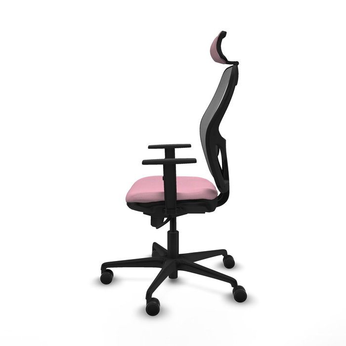 PIQUERAS Y CRESPO Silla de oficina Jorquera Rosa y Gris PIQUERAS Y CRESPO Silla de oficina Jorquera Rosa y Gris