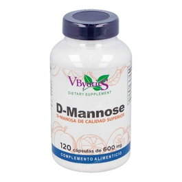 VBYOTICS D-Manosa 120 Capletas - Apoya el Mantenimiento de las Vías Urinarias