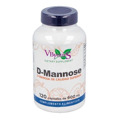 VBYOTICS D-Manosa 120 Capletas - Apoya el Mantenimiento de las Vías Urinarias VBYOTICS D-Manosa 120 Capletas - Apoya el Mantenimiento de las Vías Urinarias