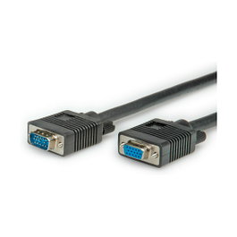 ROLINE Cable VGA HD15 ST - BU de 6m