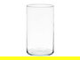 Giftdecor Jarrón de Cristal Cilindro Transparente, 17 cm de Diámetro x 30 cm de Alto, Vidrio para Decoración (Set de 4)