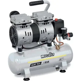 Mecafer Compresor silencioso 425513 6L 0.5HP Gris