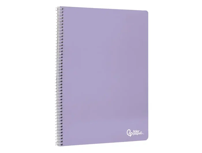 Liderpapel Cuaderno Espiral A4 Smart Tapa Blanda 80 Hojas 75gr Rayado Nº46 Colores Surtidos