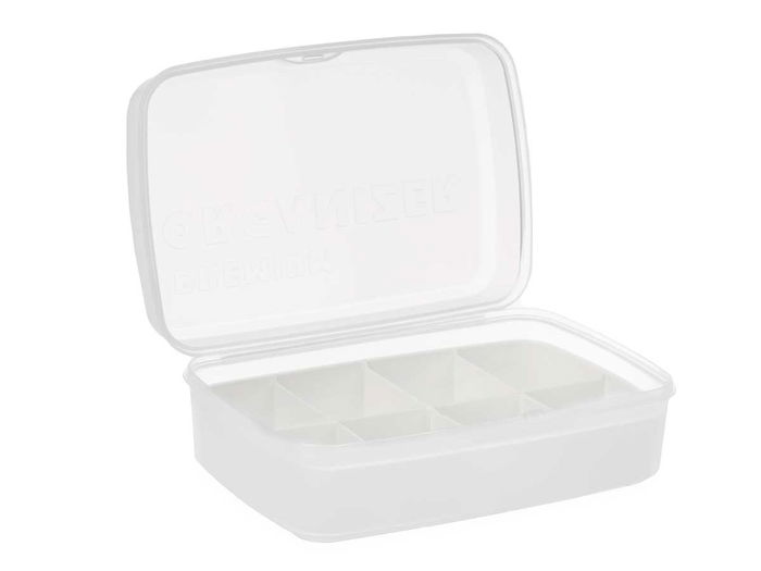 Kinvara Organizador 8 Huecos Tapa Blanco 21.5 x 15 x 8.5 cm (Set de 12)