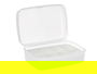 Kinvara Organizador 8 Huecos Tapa Blanco 21.5 x 15 x 8.5 cm (Set de 12)