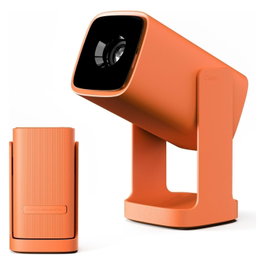 Wanbo Cube 1 Proyector Naranja Cañón Android TV 11 720p WPF14