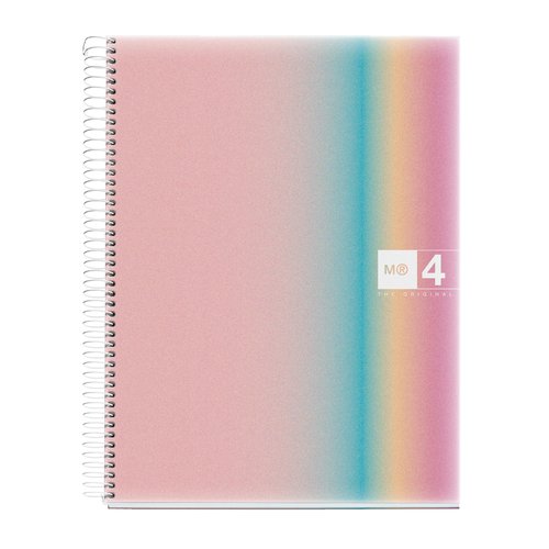 Miquelrius Cuaderno Espiral DIN A4 120 Hojas Cuadriculado 5 mm Aurora West Bay Miquelrius Cuaderno Espiral DIN A4 120 Hojas Cuadriculado 5 mm Aurora West Bay