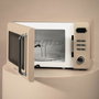 Cecotec ProClean 5110 Retro Beige Microondas con grill de 20 L y 700 W