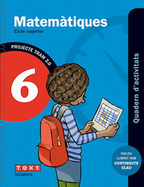 TEXT EDUCACIO, Quadern matemàtiques 6E primaria (tram 2.0), VV.AA. - TEXT EDUCACIO