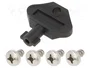 FIBOX ARCA Carcasa de pared en policarbonato gris