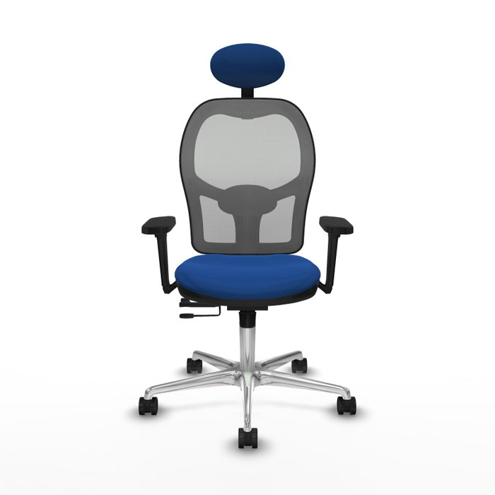 PIQUERAS Y CRESPO Silla de oficina Jorquera Azul y Gris PIQUERAS Y CRESPO Silla de oficina Jorquera Azul y Gris