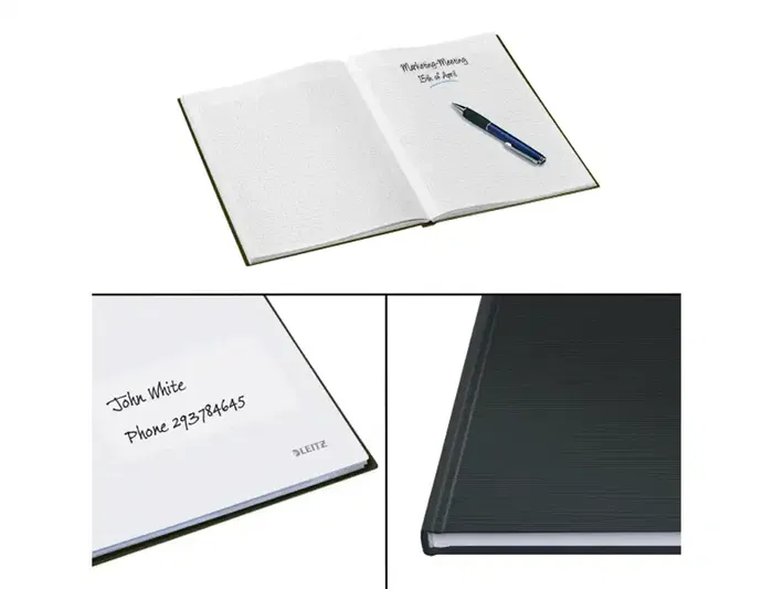 Bloc de Notas Leitz Solid Negro A4 80 Hojas