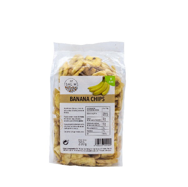 INT SALIM Banana Chips deshidratada 250g INT SALIM Banana Chips deshidratada 250g