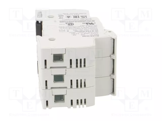 DF ELECTRIC Portafusibles PMX de 3 polos, 32A, 10x38mm