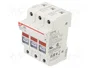 DF ELECTRIC Portafusibles PMX de 3 polos, 32A, 10x38mm