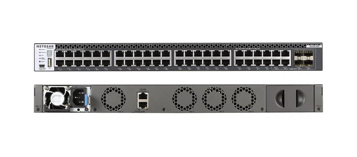 Netgear M4300-48X XSM4348CS-100NES Switch Gestionado 48x10GbE + 4xSFP+ Netgear M4300-48X XSM4348CS-100NES Switch Gestionado 48x10GbE + 4xSFP+