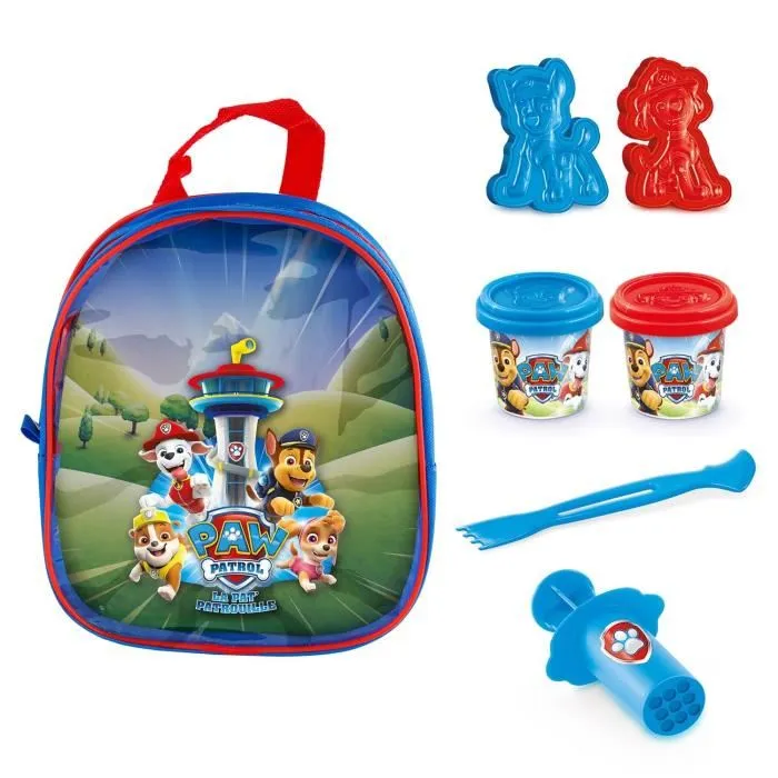 Canal Toys Pat Patrol Mochila Llena de Plastilina y Accesorios PPC 031 Ocio Creativo