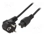 Gembird Cable de Alimentación CEE7/7 a C5 de 1 m Negro