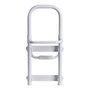 Basics Asa para bañera de aluminio inoxidable, Blanco, 22,5 x 51,5 cm