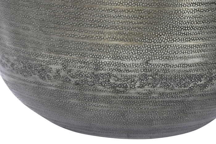 DKD Home Decor Macetero Moderno Verde Musgo y Dorado de Aluminio, Set de 2 Piezas, 35 x 64 x 35 cm