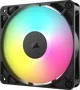 Ventilador corsair rs120 argb paquete de 3 co-9050181-ww negro