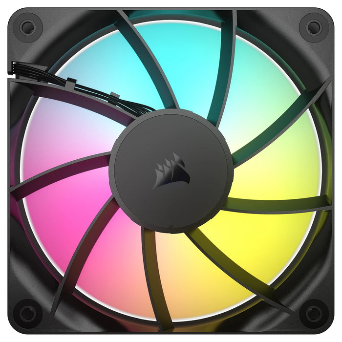 Corsair RS120 ARGB Pack de 3 Ventiladores de 120 mm Negro Corsair RS120 ARGB Pack de 3 Ventiladores de 120 mm Negro