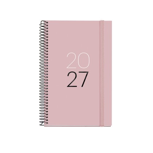 MIQUELRIUS Agenda Anual 2027 Basic Calm Arena con Tapa Extra y Espiral MIQUELRIUS Agenda Anual 2027 Basic Calm Arena con Tapa Extra y Espiral