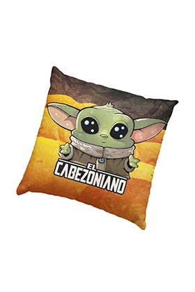 Sd Toys Cojín Cuadrado Cabezones Baby Yoda Star Wars Mandalorian