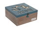 DKD Home Decor Caja MDF 22x22x10 Natural