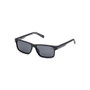 Timberland TB00015 Gafas de Sol para Niños Polarizadas, Montura Rectangular Negro, Cristales 53 mm, Ancho Puente 13 mm, Patilla 140 mm