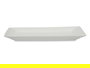 Vessia Bandeja Porcelana Blanca Rectangular 37 cm x 27 cm x 3.5 cm (Set de 8)