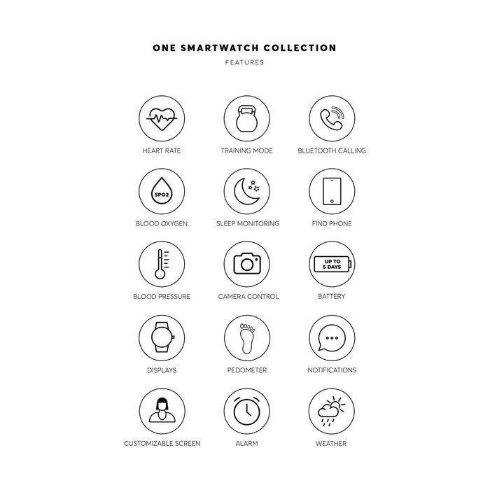 Smartwatch ONE OSW4197RM61L Mujer