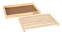 QUTTIN Bandeja Cortapan de Madera 33,5x22x3cm