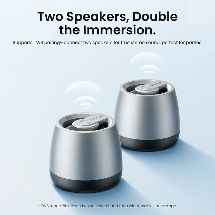 Vention Omni O11 NDCI0 Altavoz Bluetooth 5W Plata