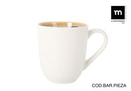 La Mediterranea Taza Calobra Crema 350cc (36 Unidades)