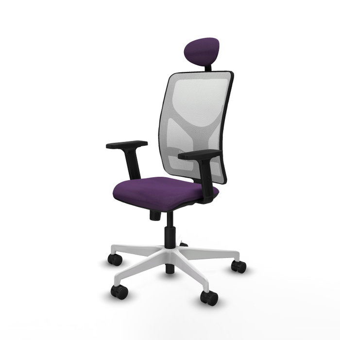 PIQUERAS Y CRESPO Silla de oficina Motilla Morada con mecanismo Sincro PIQUERAS Y CRESPO Silla de oficina Motilla Morada con mecanismo Sincro