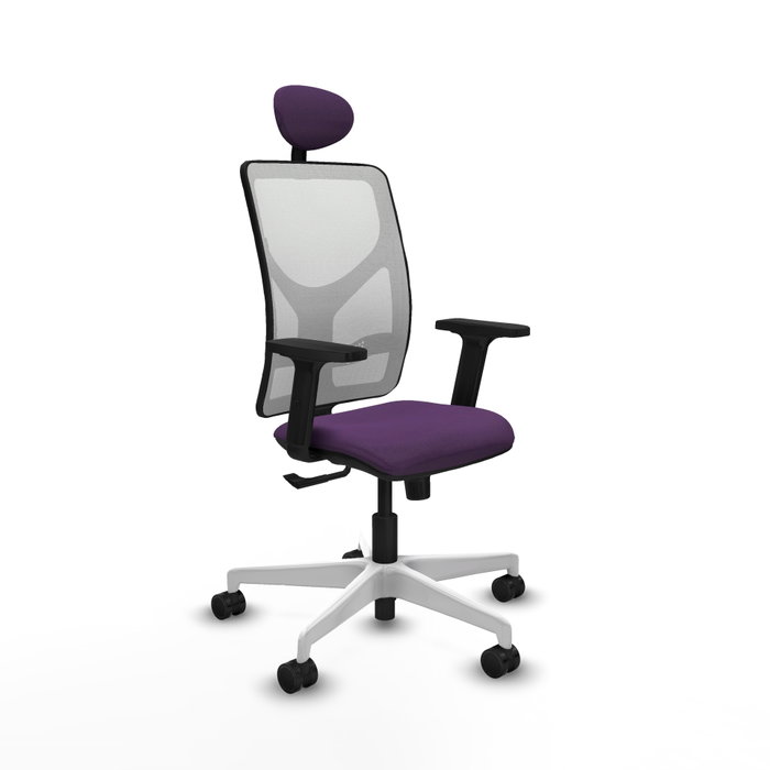 PIQUERAS Y CRESPO Silla de oficina Motilla Morada con mecanismo Sincro PIQUERAS Y CRESPO Silla de oficina Motilla Morada con mecanismo Sincro