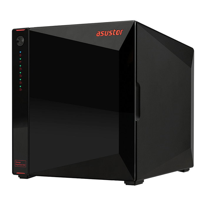 Asustor Xpanstor 4 AS5004U NAS Servidor de 4 Bahías para HDD y SSD hasta 88TB RAID Negro