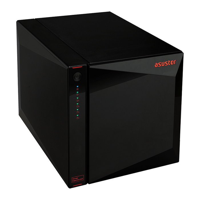 Asustor Xpanstor 4 AS5004U NAS Servidor de 4 Bahías para HDD y SSD hasta 88TB RAID Negro