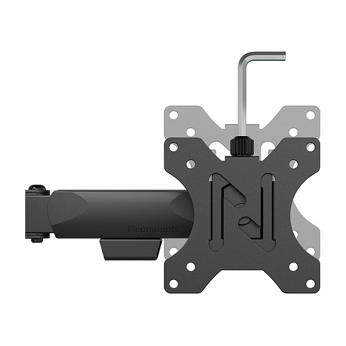 Neomounts DS60-600BL3 Brazo para Monitor 10-27" Quick-Fix Tope a 180°