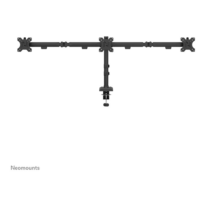 Neomounts DS60-600BL3 Brazo para Monitor 10-27" Quick-Fix Tope a 180°