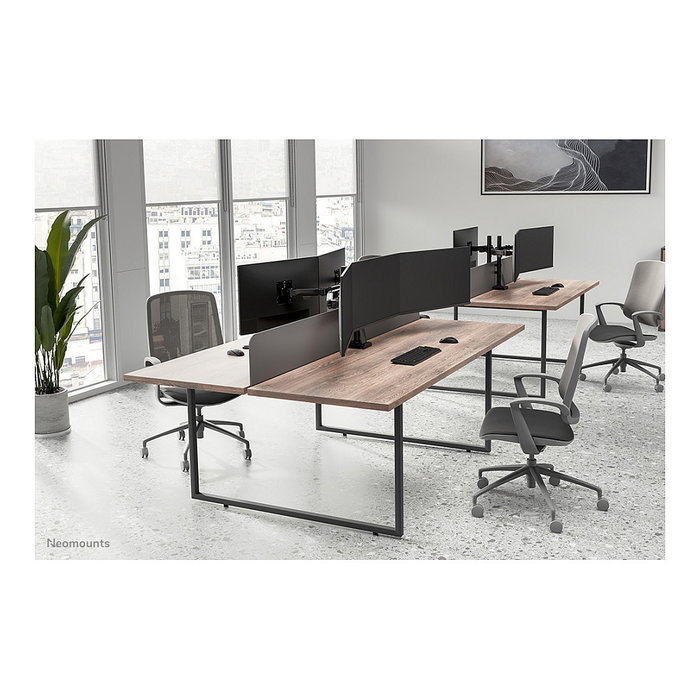Neomounts DS60-600BL3 Brazo para Monitor 10-27" Quick-Fix Tope a 180°