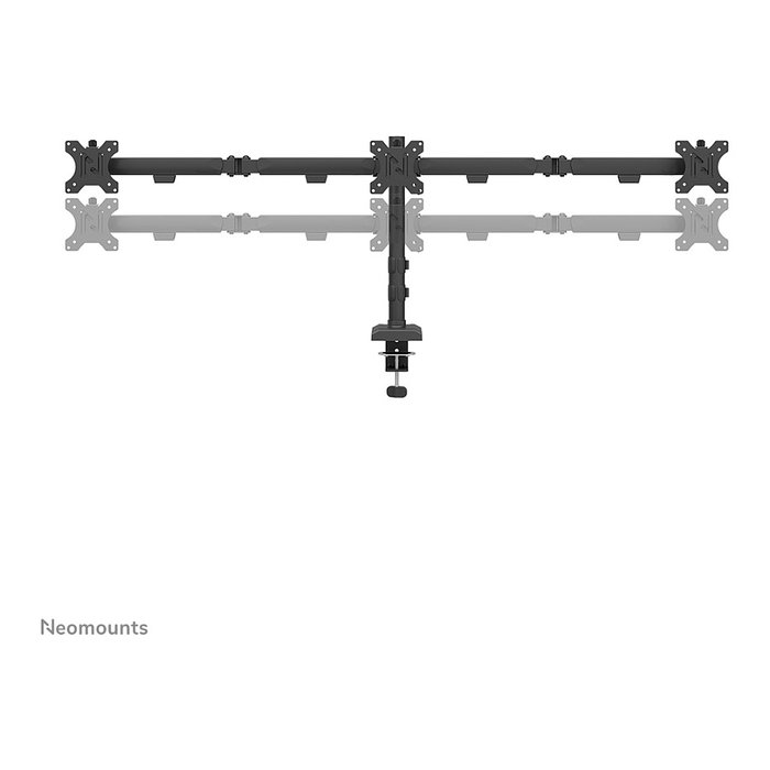 Neomounts DS60-600BL3 Brazo para Monitor 10-27" Quick-Fix Tope a 180°