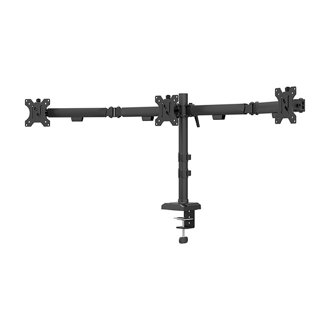 Neomounts DS60-600BL3 Brazo para Monitor 10-27" Quick-Fix Tope a 180°