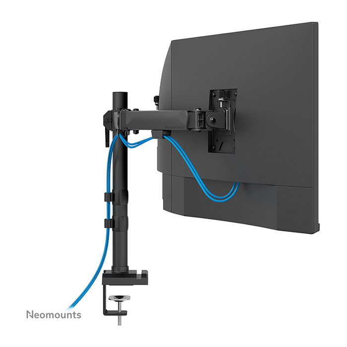 Neomounts DS60-600BL3 Brazo para Monitor 10-27" Quick-Fix Tope a 180°
